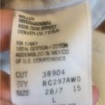 Rockies Vintage Women Ivory Western Size 28/7 Long Western Jeans. 2371 White Photo 3