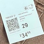 Forever 21 New! NWT Brown 90’s Fit Baggy Jeans 29 Photo 14