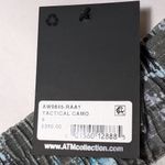 ATM Melillo Abstract Print Ripstop Cotton Skirt Grey Purple Turquoise Camo Sz 6 Blue Photo 10