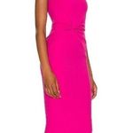 Nookie NWT Lust One Shoulder Midi Dress in Neon Pink Photo 1