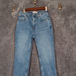 Abercrombie & Fitch The Ankle Straight Ultra High Rise Cotton Womens Size 27 Photo 2