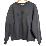 Madhappy  unisex black fleece‎ crewneck pullover size Medium Photo 0