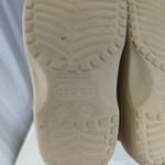 Crocs Classic Clog Women's Size 5 Beige Sand Casual Comfort Slip On Shoes Army Photo 7