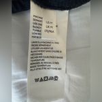 Free People  Ladybug Long Sleeve Corset Top in Blue Navy Size Medium Photo 7