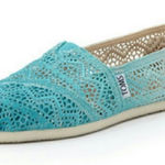 Toms Blue Ombre 5.5 Espadrille Shoes Photo 0
