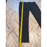 Maurice's NWT Womens Pants Black Gray Pattern Stretch Comfort Large Leggings L Photo 6