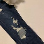 Wild Fable High Rise Skinny Dark‎ Wash Distressed Denim Jeans, Trendy Size 8 # Blue Photo 11
