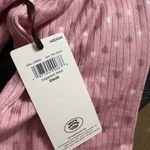 Laura Ashley  Pink Polka Dot Knit Dress Photo 3