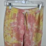 Carbon 38 Tie Dye Jogger in Peach Yellow Photo 3