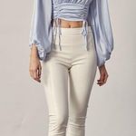 JET SET LONG SLEEVE RUCHED CROP TOP Size undefined Photo 6