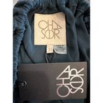 Chaser  Silk Charmeuse Mini Dress - Evergreen - size M Photo 8