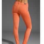 Paige Citrus Peach Peg Super Skinny Jean Photo 1