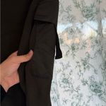 Parker  Cargo Pocket Sweater In Deep Olive Green Photo 2