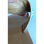 Jack Rogers Leather Southwest Slides Sandals White Green Orange Size 6 Photo 7