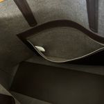 Everlane  The New Day Market Shoulder Tote Bag Dark Brown Structured Photo 5