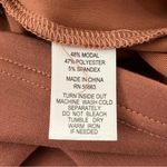 Cynthia Rowley Hoodie Sweatshirt Dress Lightweight Stretch Rust M Photo 3