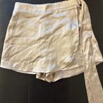 Cute silk skirt/shorts Tan Photo 0