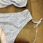 SheIn NEW Light blue cloud print size medium bikini great for vacay and beach Photo 2