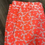 J.Crew  Floral Orange Women's Pants Photo 2