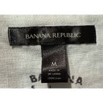 Banana Republic Banana‎ Republic The Boxy Cropped 100% Linen Zoo Safari Print Shirt Size Medium Photo 3
