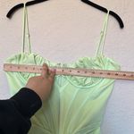 House Of CB S D-DD 'Nathalia' Pistachio Satin Midi Dress NWOT Photo 6