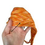 Lovers + Friends NWT Lucky Top (L) & Bottom (M) Bikini Orange Space Dye Revolve Photo 10