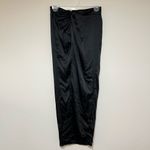 Topshop  Black Wrap Satin Midi Skirt New 4 Photo 1