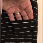 Joie 🔵 Sale 3/$25  STRIPED BLACK WHITE SILK RACERBACK TANK TOP S Photo 9