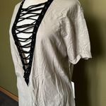 Dreamers Deep V Cut Out Tee Photo 0