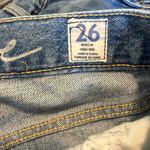 We The Free  Blue Boyfriend Jeans Distressed Relaxed Fit Photo 4