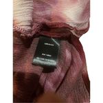 Torrid  GAUZE KIMONO Wine Red Tie dye duster boho retro size 2 Photo 7