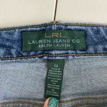 Ralph Lauren EUC Vintage Lauren green label women’s straight slim stretch jeans Photo 4