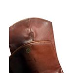 Frye  Melissa Button Brown Leather Equestrian Fall Riding Boots Women’s Size 9 Photo 7