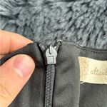 Altar'd State Altar’d State Black Puff Long Party Casual Sleeve Midi Square Neck Dress Small Photo 2