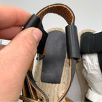 ALOHAS NWB  Kailua  Black  Platform Wedge Leather Espadrille Sz 39 /8.5 1699 Photo 8