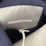 Organic Basics Navy Cropped Sweatshirt Medium NEW Blue Photo 2