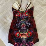 Ginger Fizz Floral Plunge Dress Photo 3