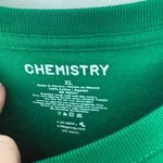 Chemistry Adult XL Green Don’t Stop Believing Longsleeve Christmas Holiday Photo 1