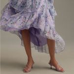 Anthropologie Lola Cruz Lilac Asymmetrical Buckle Heel 9.5 Lilac Lavender Purple Photo 2