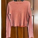 Z Supply cropped Henley burnt orange L Photo 0