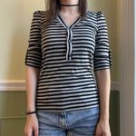 BDG Urban Outfitters  Striped Henley Photo 4