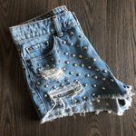 BDG Urban Outfitters High Rise Cheeky Jean Shorts Photo 4