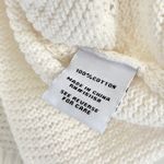 525 America NWT Ruffle Front Knit Tank Top Cream White Women’s Size Medium Photo 8