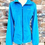 Columbia Teal Fleece Jacket Photo 1