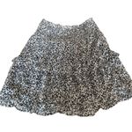 Sienna Sky  M black  and white flower patterned pull on skirt NWOT‎ Photo 4