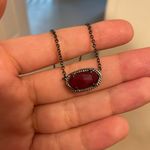 Kendra Scott Elisa burgundy necklace Photo 0