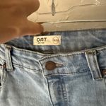 OAT New York Jeans Womens Size 10/30‎ Light Wash Denim Cropped Raw Hem Blue Photo 8