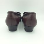 SAS Easier antique wine leather slip on shoes Size 9.5 Photo 3