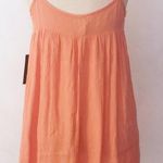 Crochet Bohemian Tunic Dress Orange Photo 2