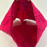 Vintage Y2K PINK Victoria’s Secret Hot Pink Cotton Drawstring Shorts | Size 10 Photo 4